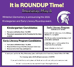 2025 Kindergarten and Early Literacy Roundup